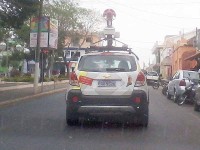 Internauta flagra carro do Google Street View em Carlópolis